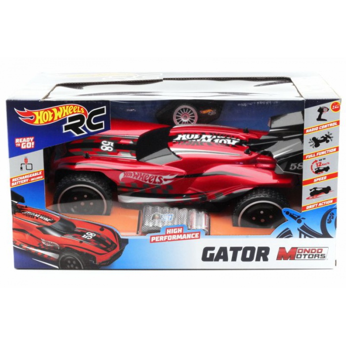 RC model Hot Wheels New Gator auto na dalkove ovladani 2 4GHz