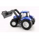 Traktor modrý s radlicí 40cm