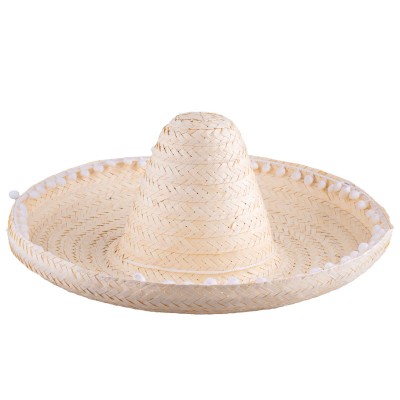 Mexické sombrero přírodní 50 cm