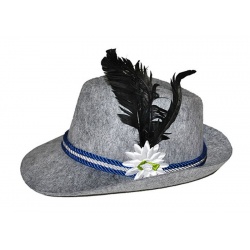 Německý klobouk šedý